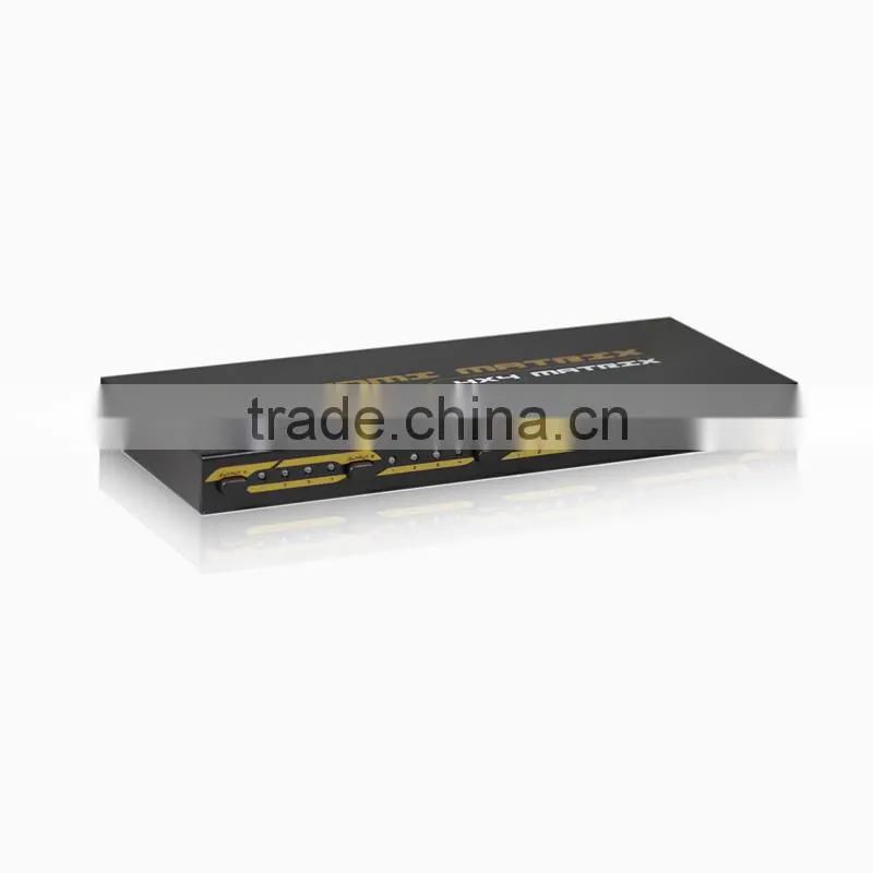 Matrice HDMI 4x4 Support 3D With Compatibling 1.3b 4 to 4 Out HDMI Matrix 1080P