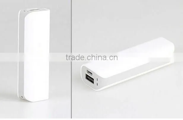 2016 promotional power bank,portable power bank,2600 mah poer bank