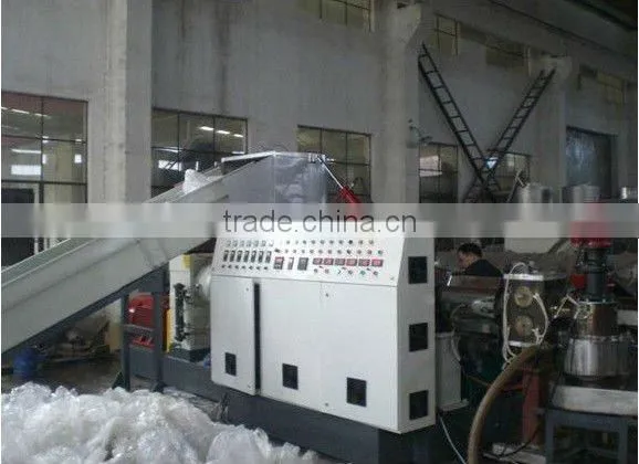 PE/ PP plastic film granulator/agglomerator