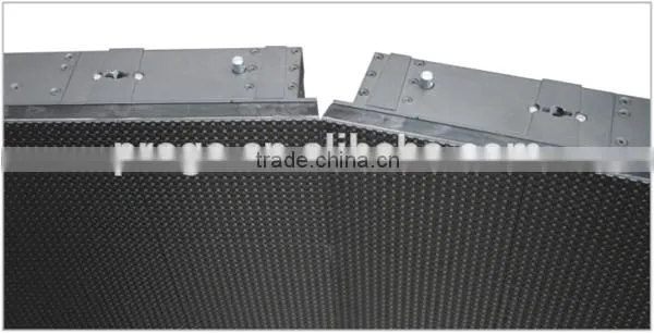 Flexible curtain led video wall