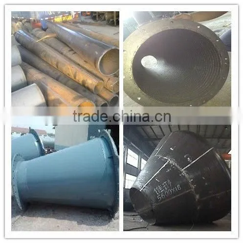 Temperature impact abrasive resistance pipe