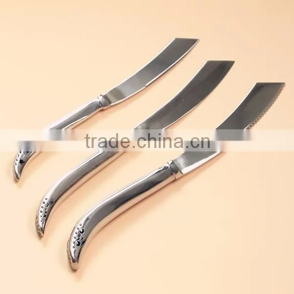 metal spork flatware sterling silver flatware luxury flatware bronze flatware set