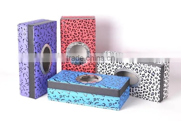 Fashion design rectangular tissue box for bedroom