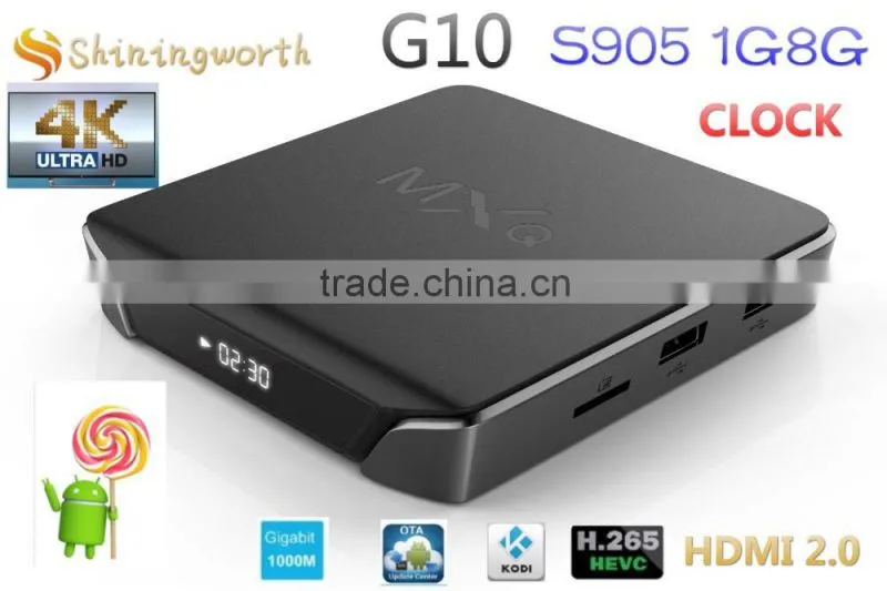 Newest Original MXQ PRO ANDRIOD TV BOX 4K MXQ Pro Android6.0 Tv Box 1G/8G kodi 16.0 loaded android s905x tv box