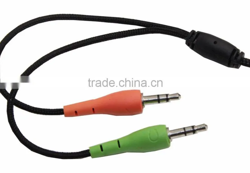 Call center headset computer headphones