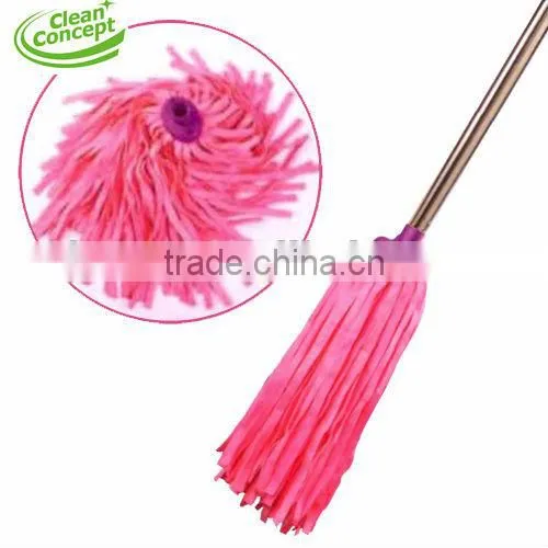 Blue wet mop head