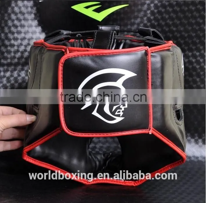 Wholesale Grant Custom PU Leather Boxing Helmet/Head Guard/Boxing Headgear For Training