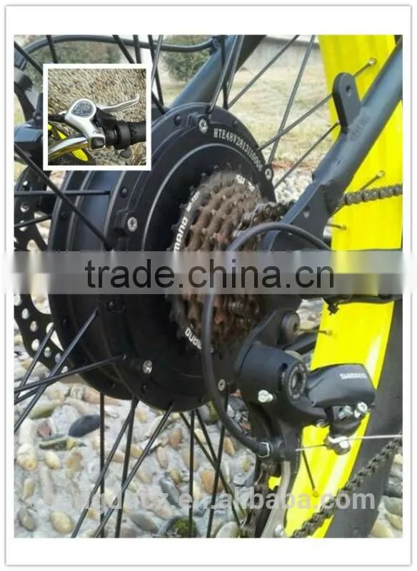 Chinese Fat tyre adult electric mountain bike use 500w motor with EN15194 for sale