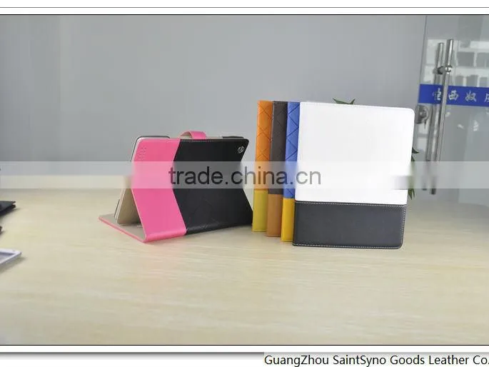 iP021 Book style leather case for ipad