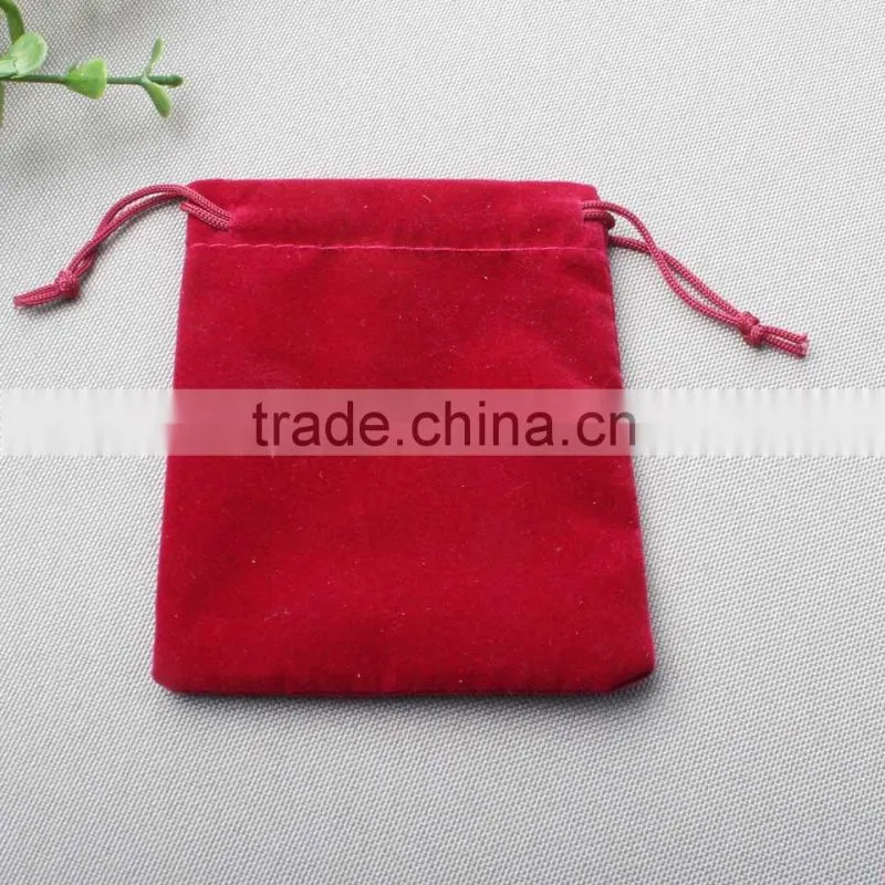 Velvet Jewelry Bag 9 Color Choices Drawstring Pouch Bag Christmas Wedding Gift Bag