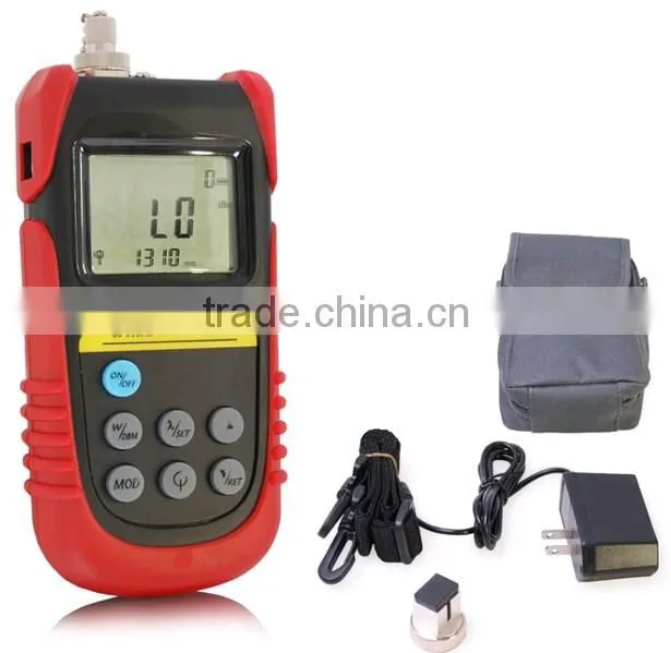 High sensitivity and large dynamic range 6070 fiber Optical Power Meter