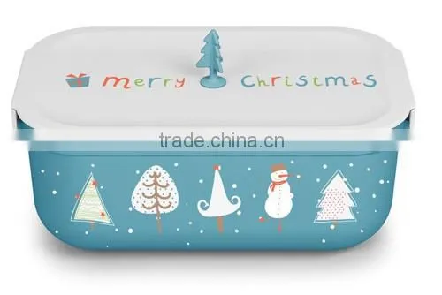 Gift Lunch Box with printing, FDA Approved, BPA Free , Eco-friendly Material by Cn Crown