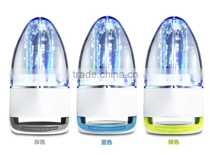New Hi-Fi Portable Mini Bluetooth Wireless Water Dancing Speaker with Bluetooth V3.0