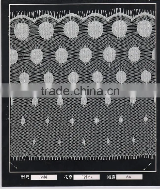 19cm Elegant Eyelash Lace Trimming For Dress