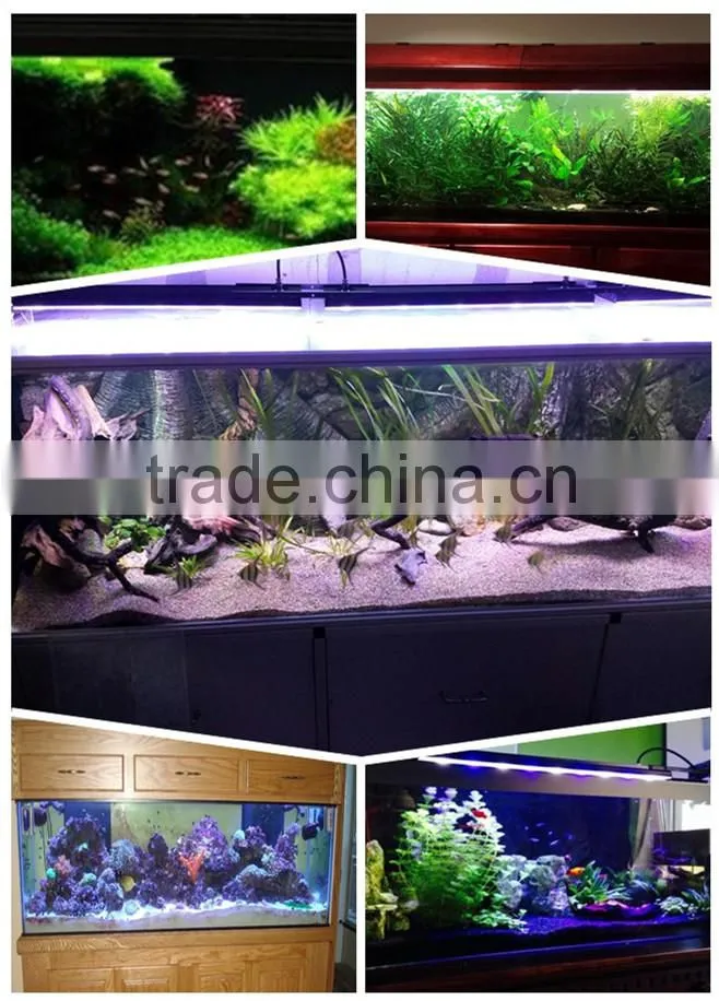 2014 Hot selling! 72inch/6ft led vivid color/thunder storm aquarium light for fresh water fish tank USA fish distributor wanted
