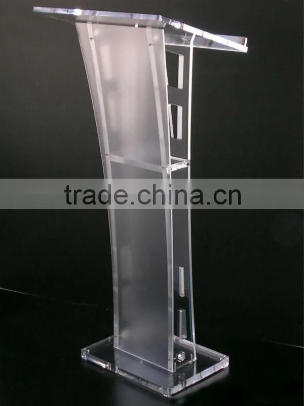 Wholesale custom clear plexiglass podium for church