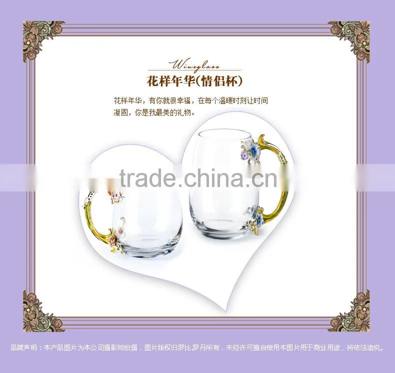RORO glass water cup craft pewter craft home /household decoration world brand