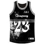 Custom player name and number baseketball jerseys