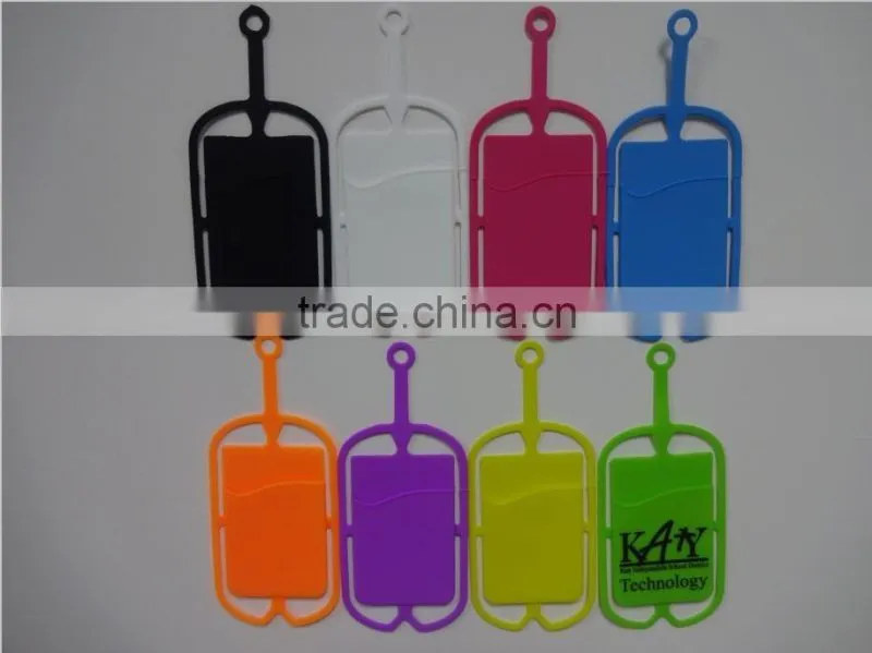 New Silicone Card Holder/Silicone Phone Holder With Strap