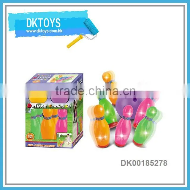 Special Indoor Intertainment Sports Toy Kids Bowling Set With Light