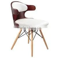 2015 Popular New White Plywood Contemporary Chair Design for Dining Chairs/Furniture