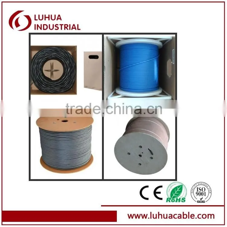 EU Standard UTP CAT5e cable with 23AWG conductor