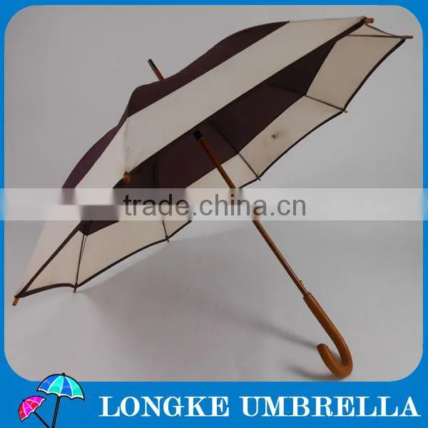 24" Wooden Straight Umbrella