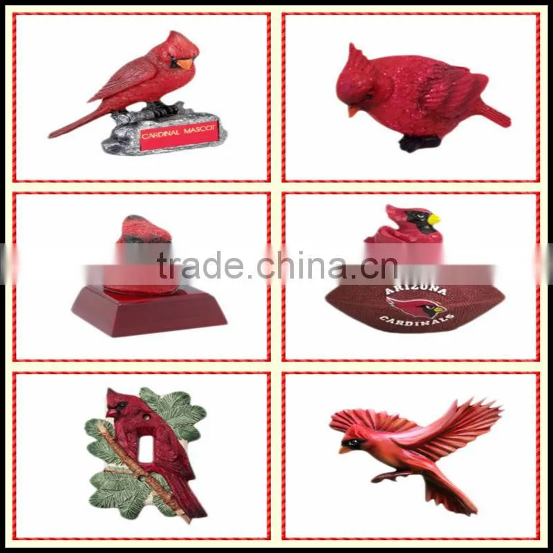 Welcoming new designed resin bird wholesale