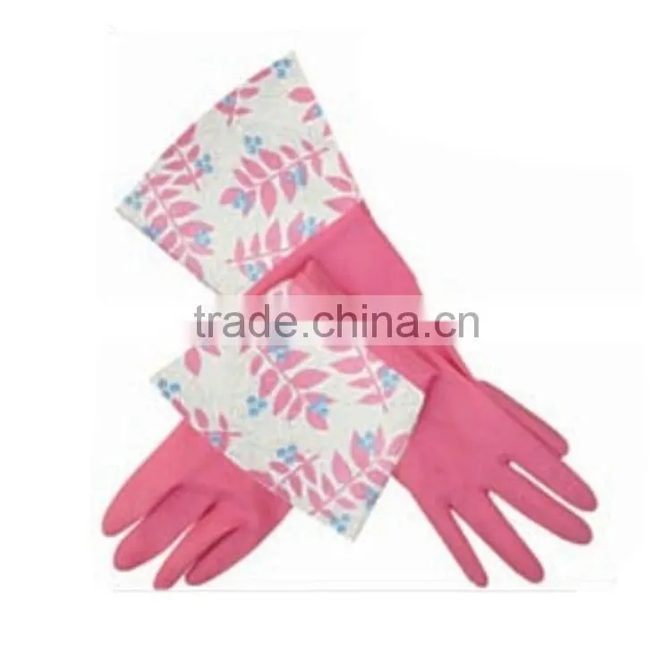 US Top fashion housewives latex kitchen gloves