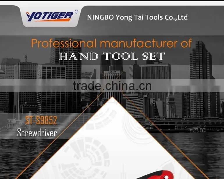 Plastic Handle Combination Screwdriver