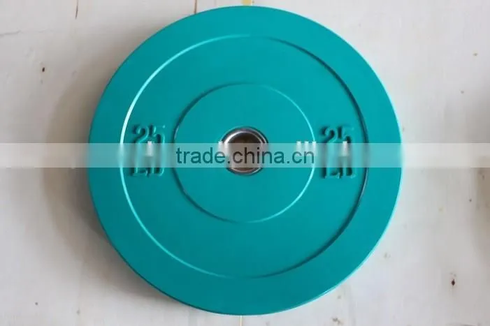 Solid Virgin Training Crossfit Rubber Bumper Plates
