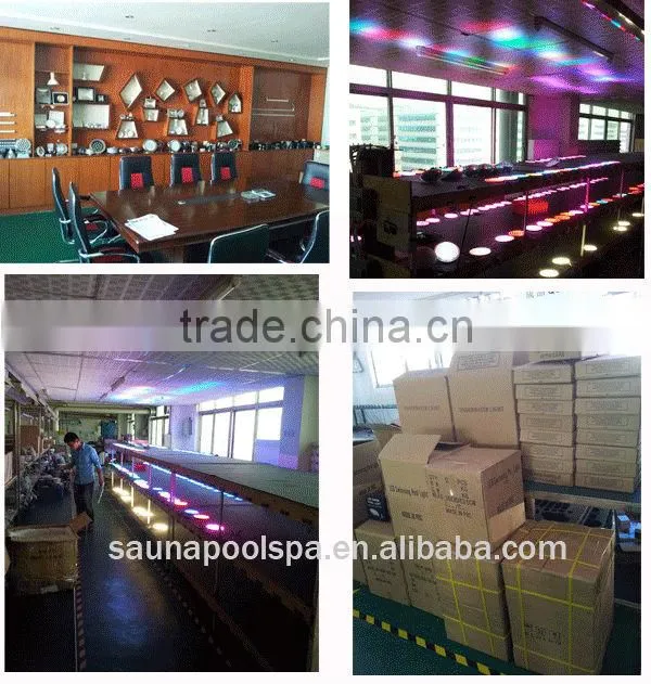 IP68 RGB wall mounted led lighting