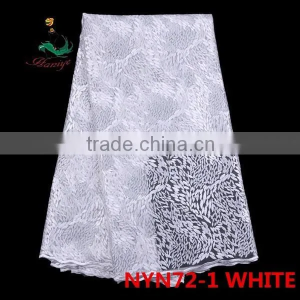 2016 Haniye new design lace french lace Tulle lace fabric for wedding and party /NYN72