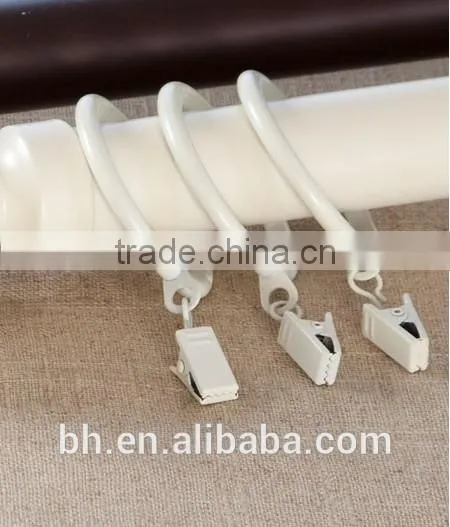 Metal Iron Flexible Curtain Rod Clip Ring