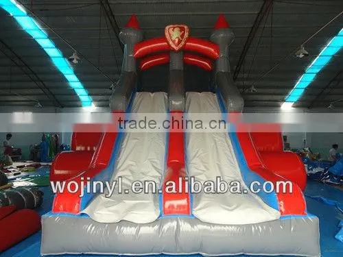 Iarge commercial inflatable dry slide for sale