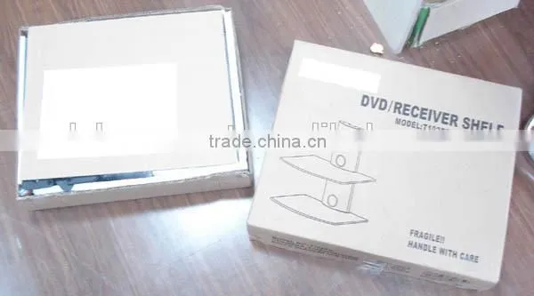 aluminum alloy dvd wall shelf lcd bracket tv mount set top box stand