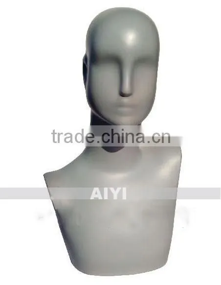 Beautiful Jewelry Holder Plastic Mannequin Pewter Torso