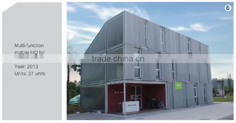 modern one Prefabricated building made mobile contaier homeContainer house