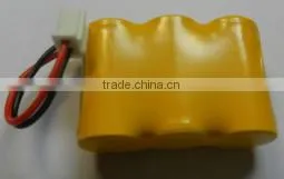 Customized NI-CD 2/3AA 3.6V 400mAh Cordless Phone battery