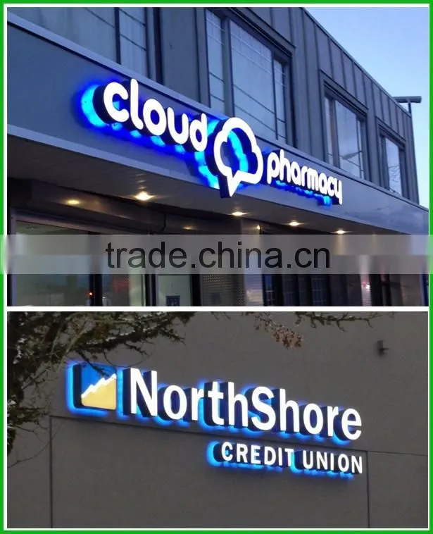 Waterproof Light Up Letters Outdoor Led Sign