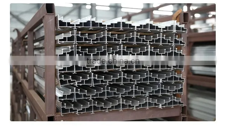 6063-T5 PVDF aluminum extrusion profile for casement window sliding window