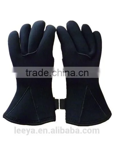 High Quality Customized Velcro Diving Double-lined Neoprene Glove with Amara Palm DG-01