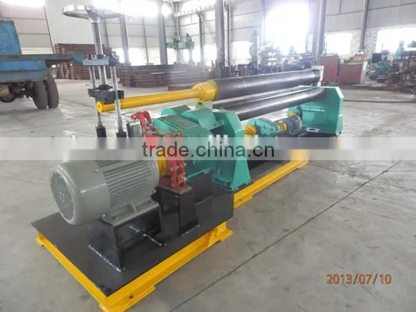 3 roller plate rolling machine w11-12*3000