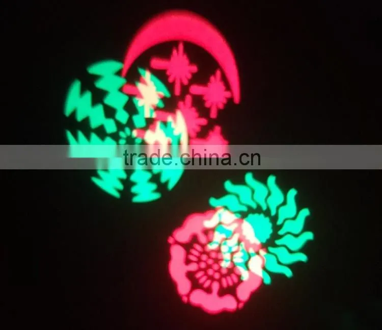 Three Years Warranty DMX 7CH 8 Eyes Rotate Pattern RGBW 8*3w LED Effect Light