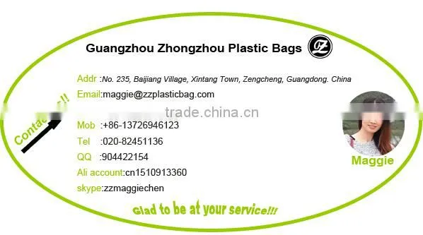 guangzhou supplier high quality pvc clear file bag with zipper