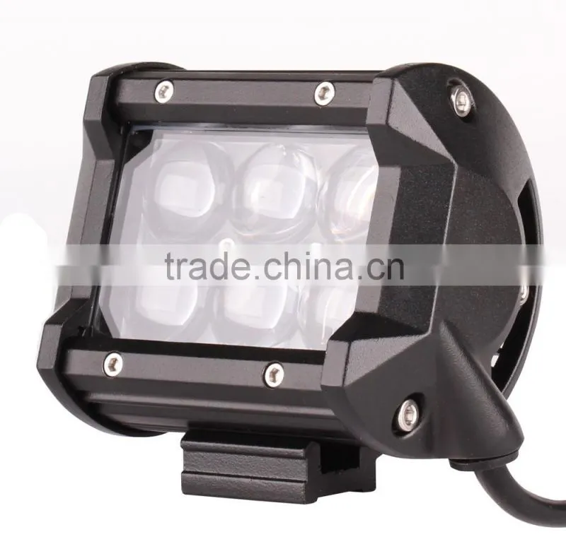4 inch ETI LED 4D high lumen 18w cheap led light bars in china
