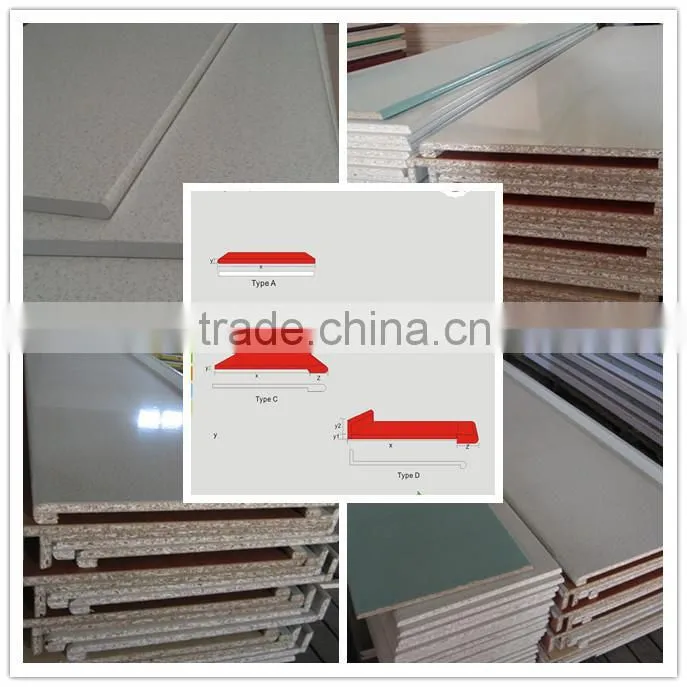 HPL laminate work top used in kitchen