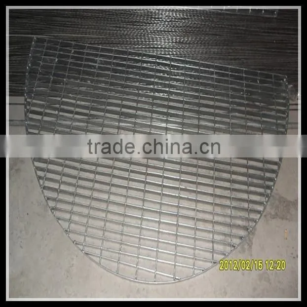 circle steel grating with hole ISO 9001 WITH 20years factory