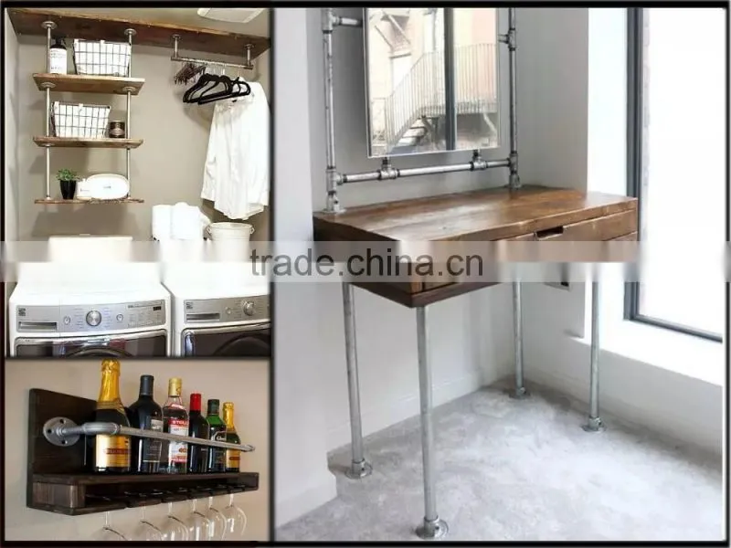 NPT thread galvanized malleable iron reducing tee