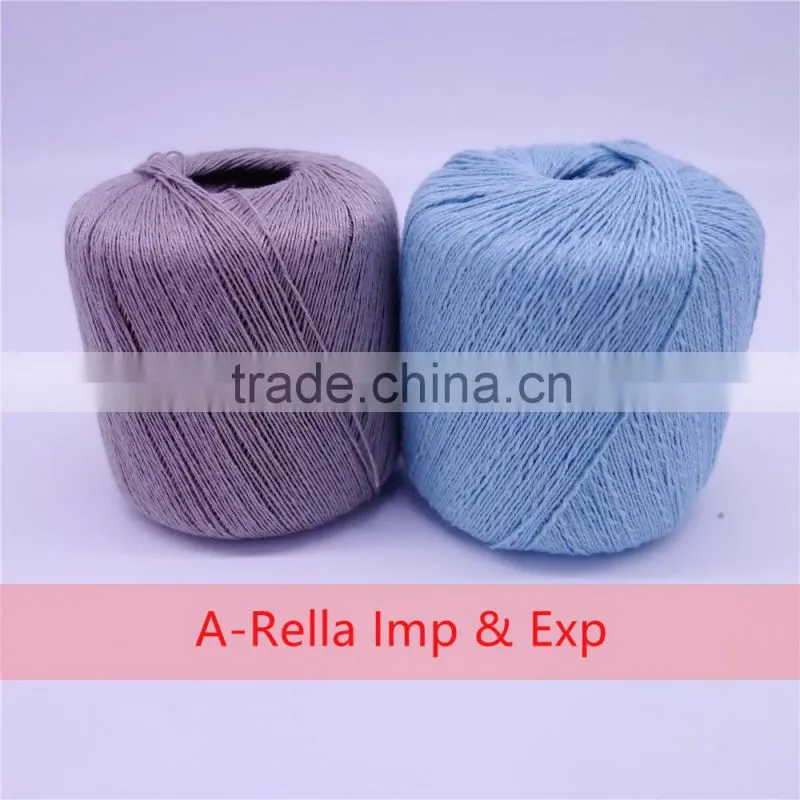50%cotton +50% acrylic yarn blend yarn dyed 50g/ball knitting yarnyarn for knitting by hand